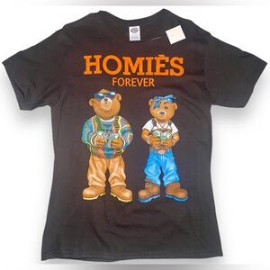 graphic tee men (Homies forever)